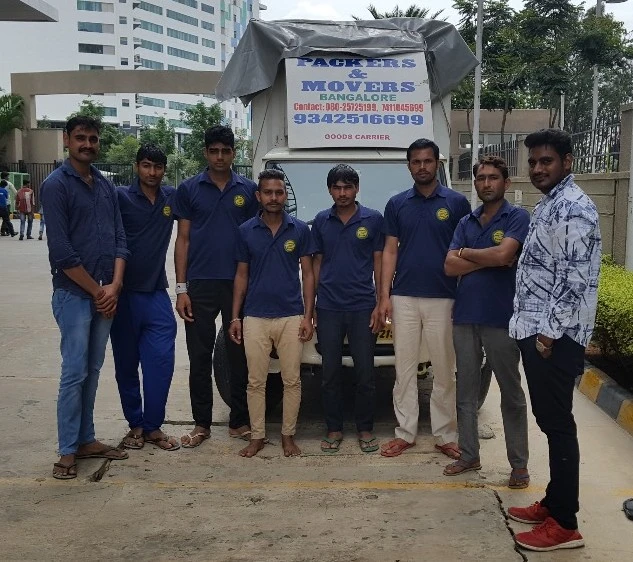 Professional packers and movers team in Bangalore